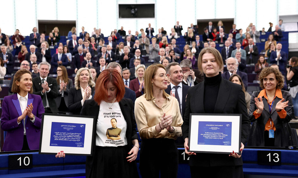 Sacharovo premijos įteikimas Europos Parlamente / FREDERICK FLORIN / AFP