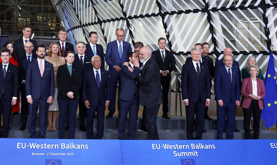 ES ir Vakarų Balkanų valstybių vadovų aukščiausio lygio susitikimas / Yves Herman / REUTERS