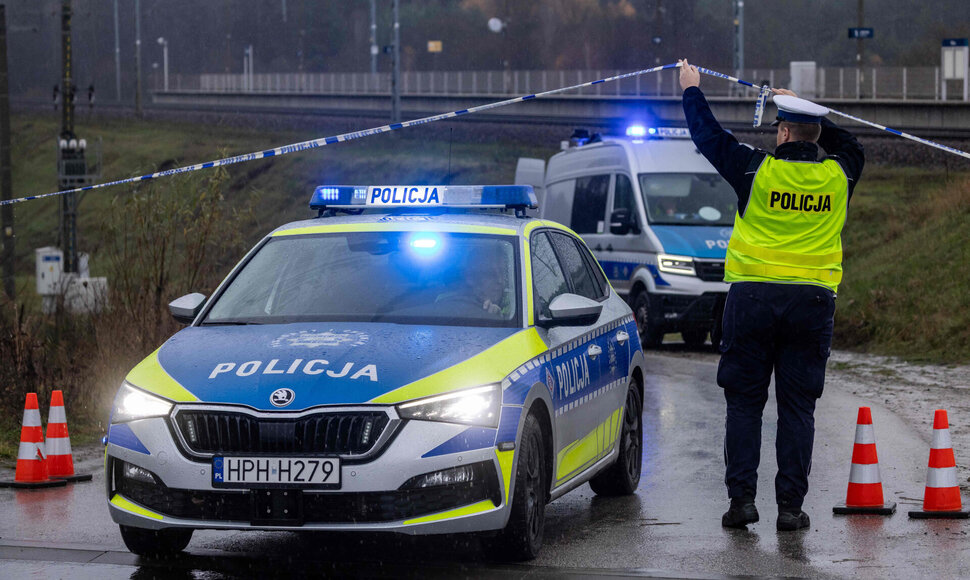 Lenkijos policija / WOJTEK RADWANSKI / AFP