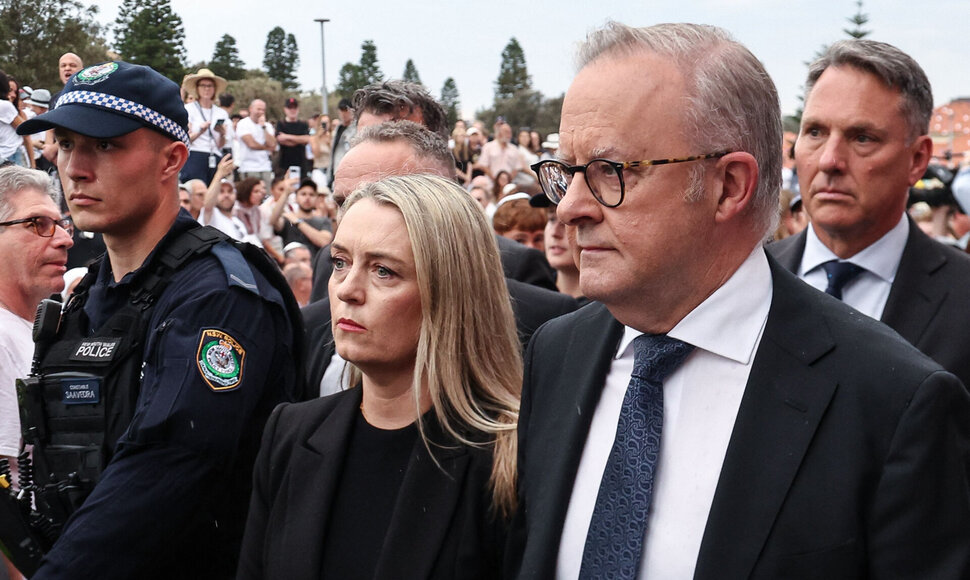 Anthony Albanese'is / DAVID GRAY / AFP