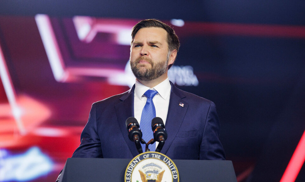 J. D. Vance'as / CAYLO SEALS / Getty Images via AFP