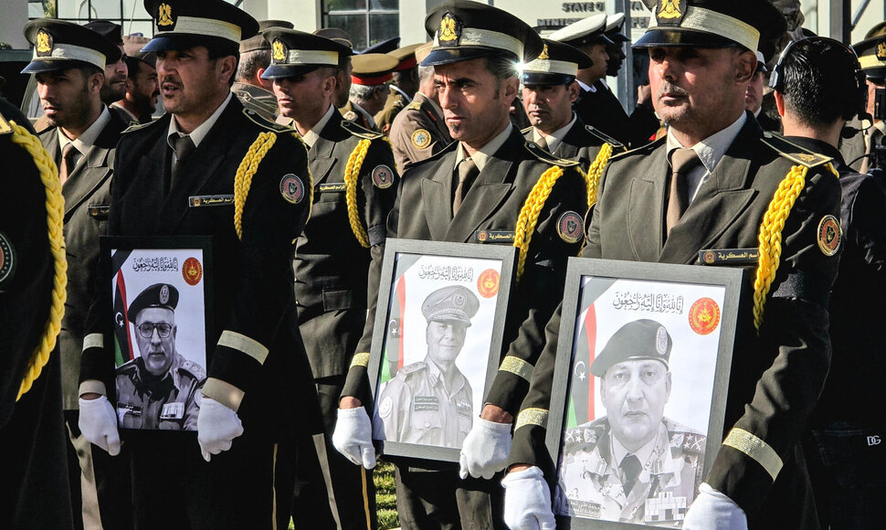 Gedulas Libijoje / MAHMUD TURKIA / AFP