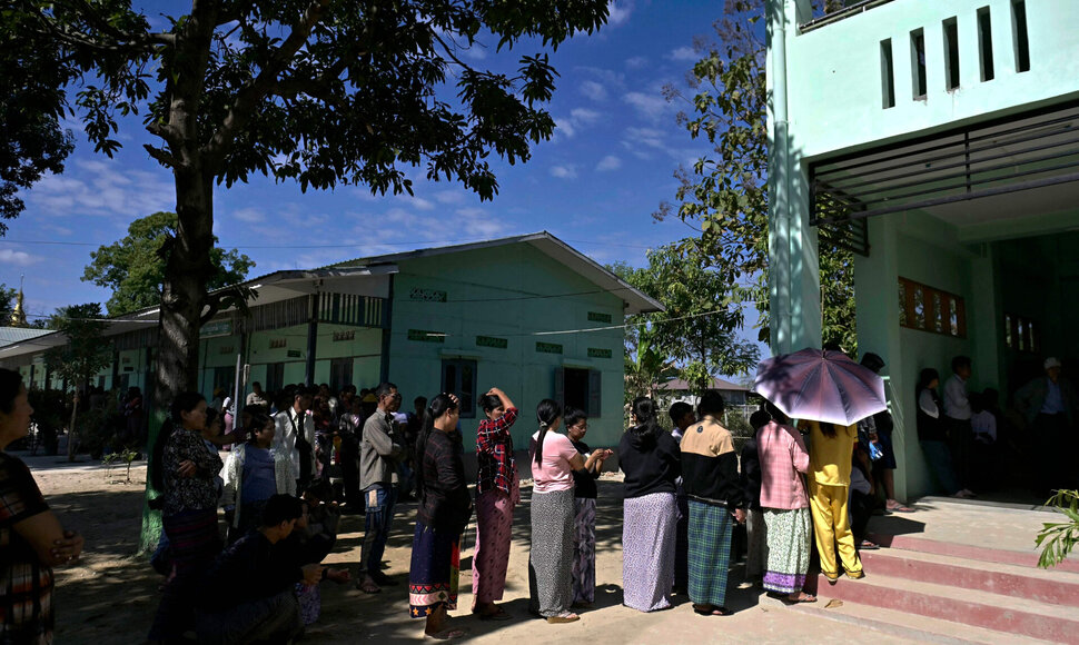 Mianmaras / SAI AUNG MAIN / AFP