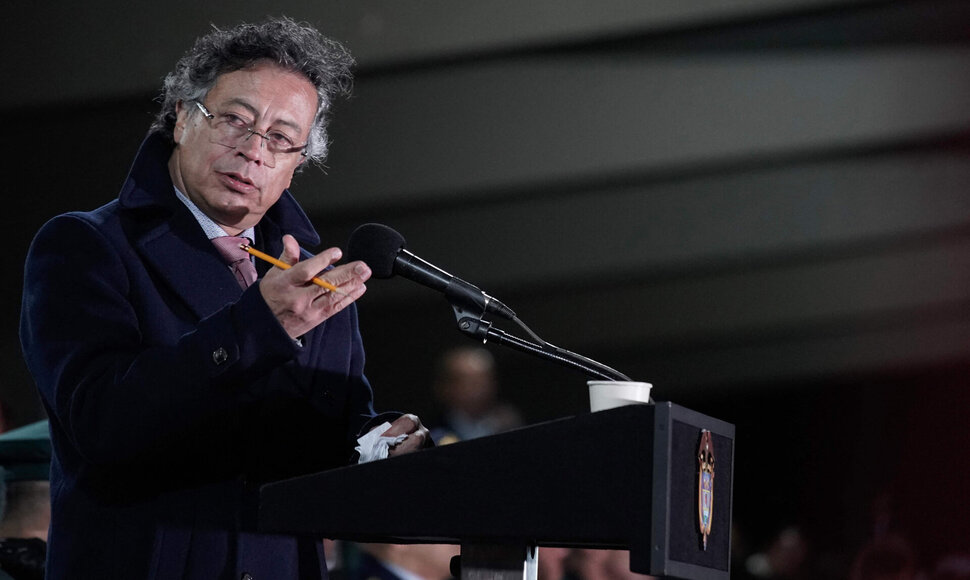 Gustavo Petro / SERGIO YATE / AFP