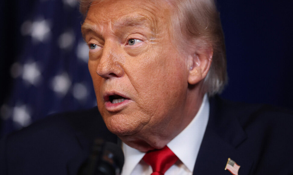 Donaldas Trumpas / JOE RAEDLE / Getty Images via AFP