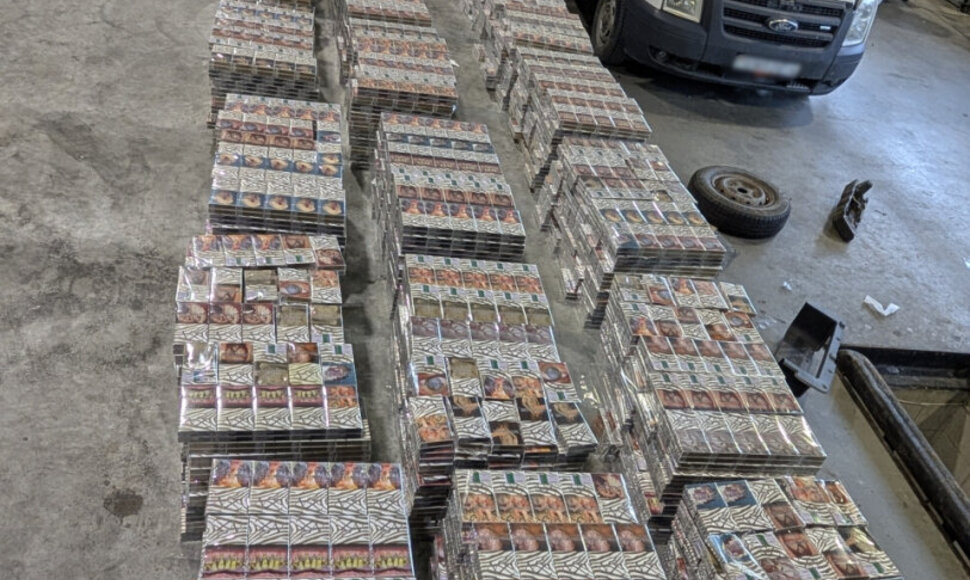 Sulaikyta kontrabanda / Muitinės kriminalinė tarnybos nuotr.