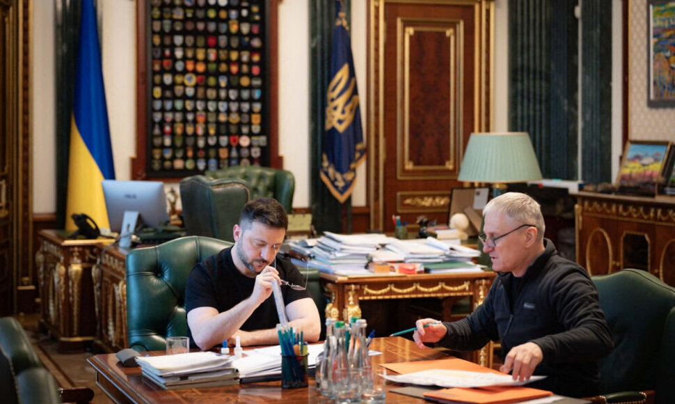 Volodymyras Zelenskis / HANDOUT / AFP