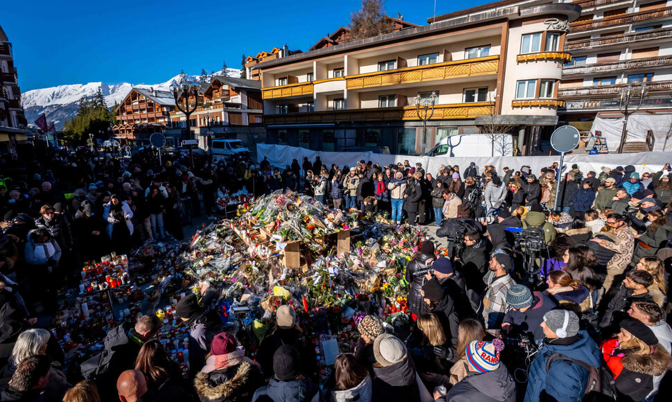 Šveicarija gedi / MAXIME SCHMID / AFP