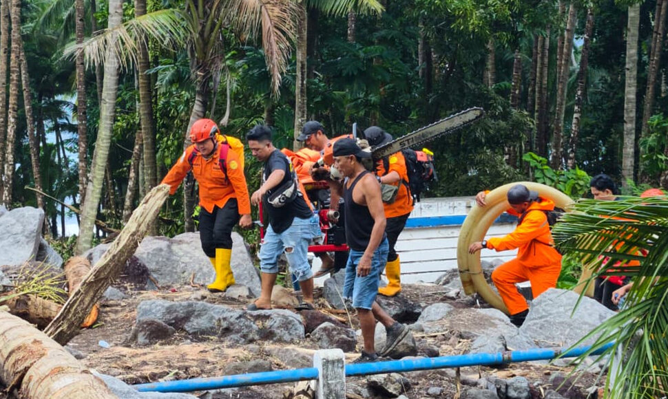 Potvyniai Indonezijoje / / AP