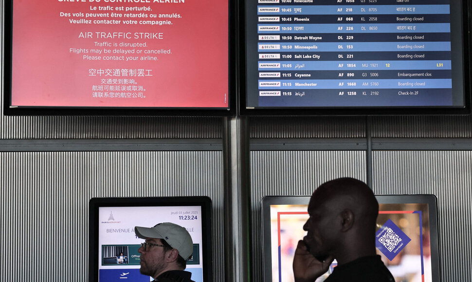 Roissy-Charles de Gaulle oro uostas / THIBAUD MORITZ / AFP