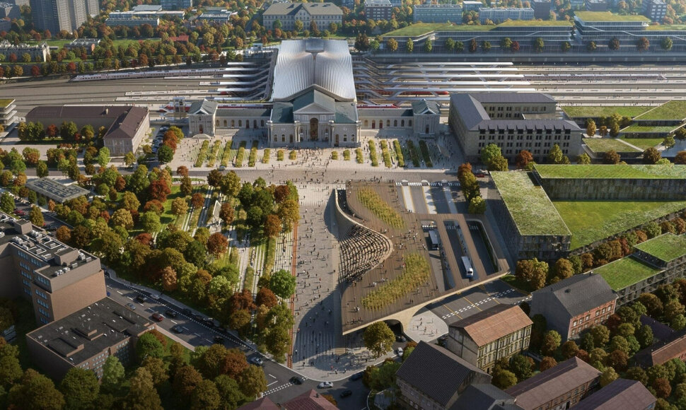 „Zaha Hadid Architects“ vizualizacija