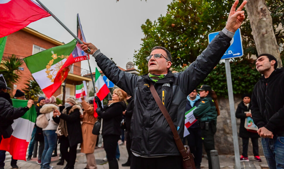 Protestai Irane / Richard Zubelzu / ZUMAPRESS.com