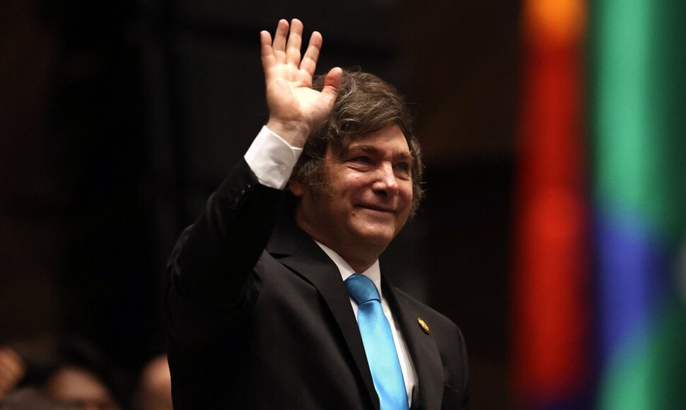 Javieras Milei / LUIS GANDARILLAS / AFP