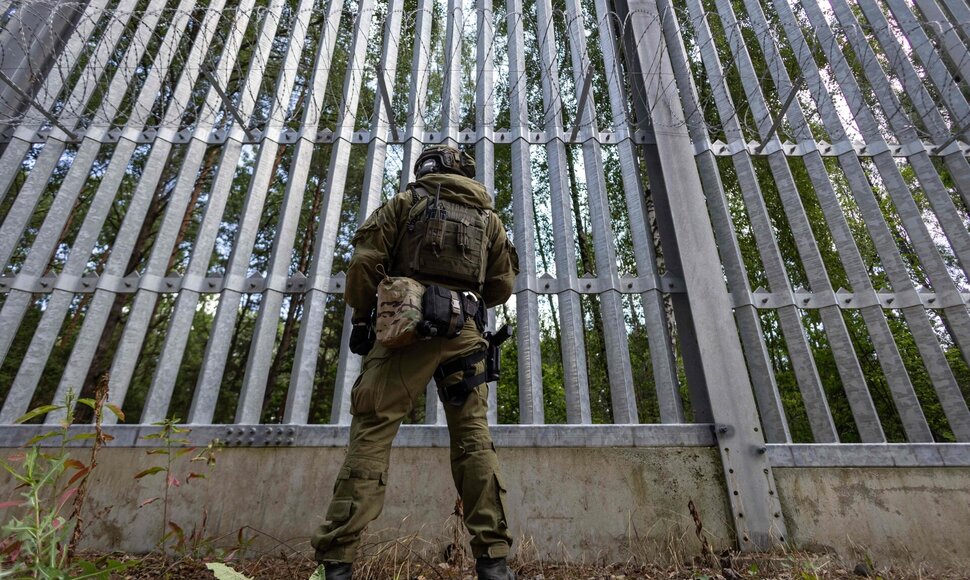 Lenkijos pasienis / WOJTEK RADWANSKI / AFP