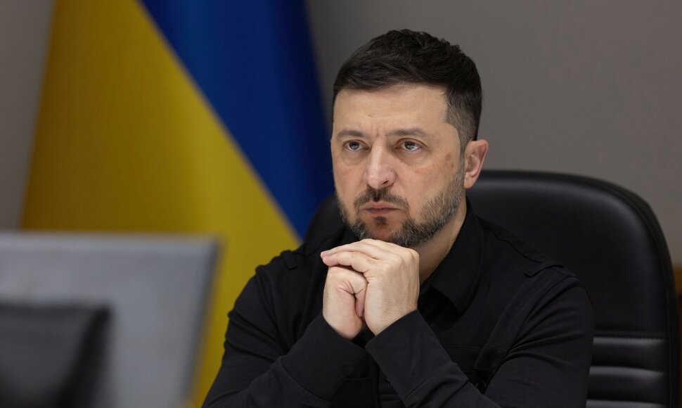 Volodymyras Zelenskis / Ukraine Presidency/Ukrainian Pre / ZUMAPRESS.com