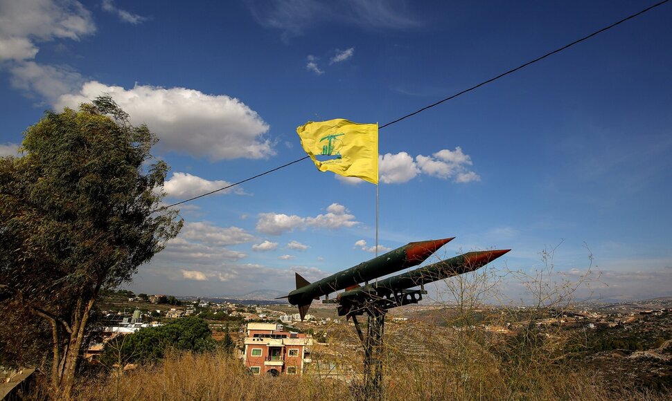 &bdquo;Hezbollah&ldquo; vėliava / Marwan Naamani / ZUMAPRESS.com