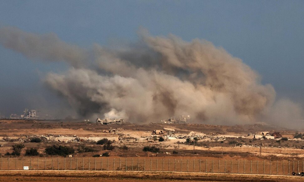 Gazos Ruožas / JACK GUEZ / AFP