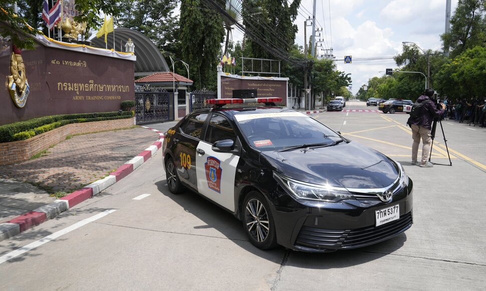 Tailando policijos automobilis  /  / AP