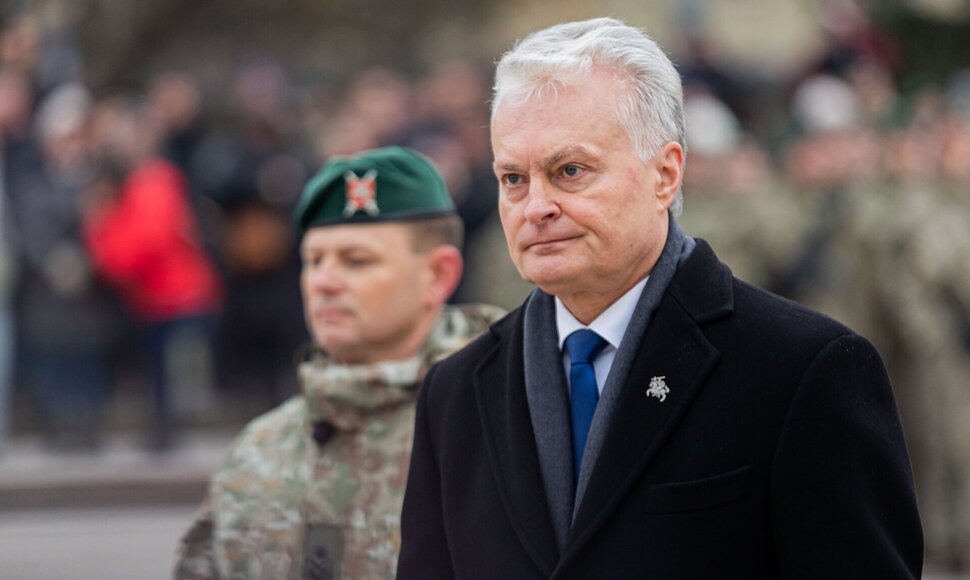 Lietuvos kariuomenės dienos minėjimas Katedros aikštėje / Patricija Adamovič/BNS nuotr.