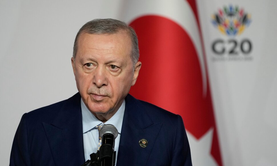 Recepas Tayyipas Erdoganas /  / AP