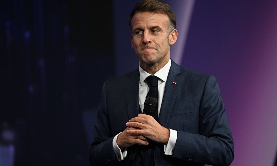 Emmanuelis Macronas / Eric Tschaen/REA-POOL/SIPA / Eric Tschaen/REA-POOL/SIPA