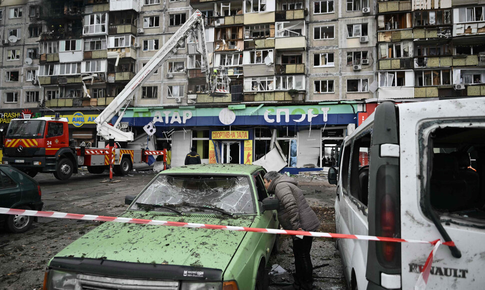 Karas Ukrainoje / GENYA SAVILOV / AFP