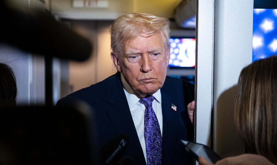 Donaldas Trumpas / PETE MAROVICH / Getty Images via AFP