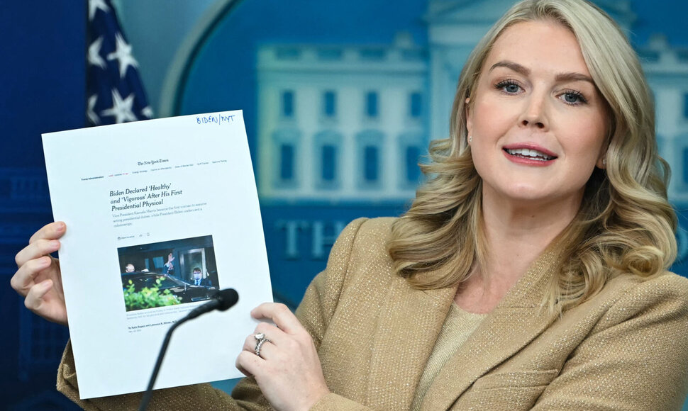  Karoline Leavitt / ANDREW CABALLERO-REYNOLDS / AFP