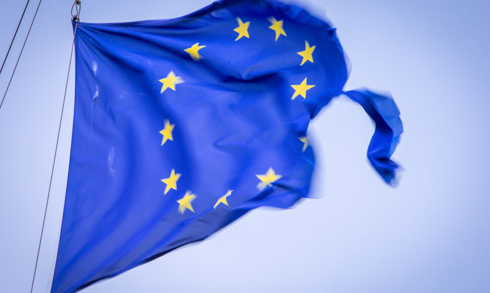 ES vėliava / Jens B&uuml;ttner / dpa/picture-alliance