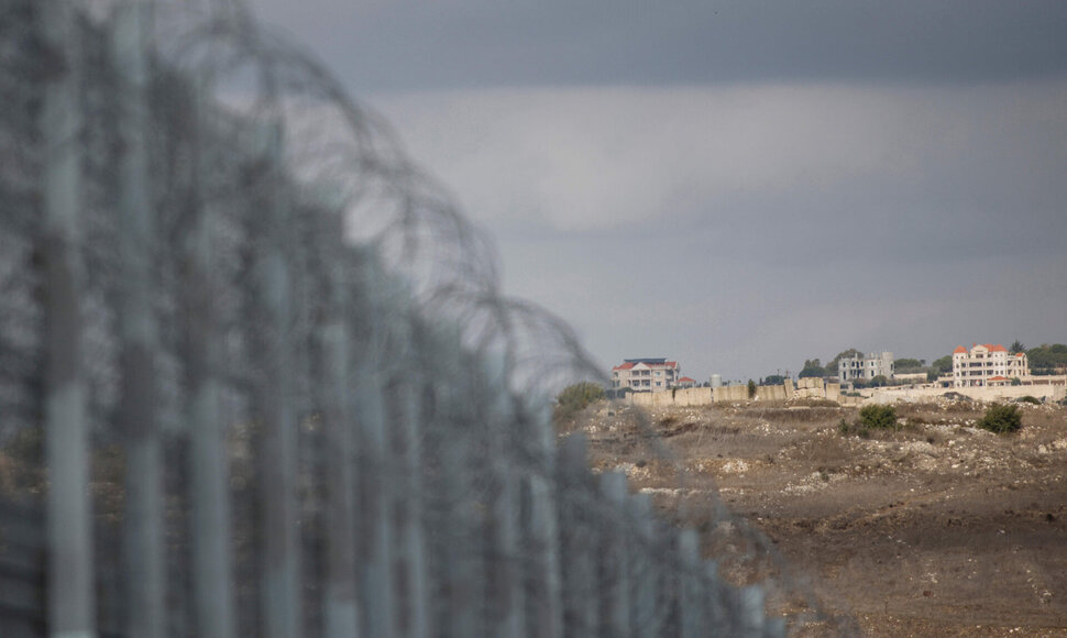 Izraelio ir Libano pasienis / JALAA MAREY / AFP