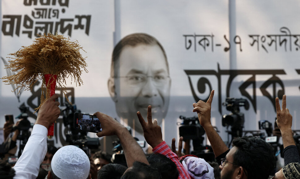 Rinkiminė demonstracija Bangladeše / Mohammad Ponir Hossain / REUTERS