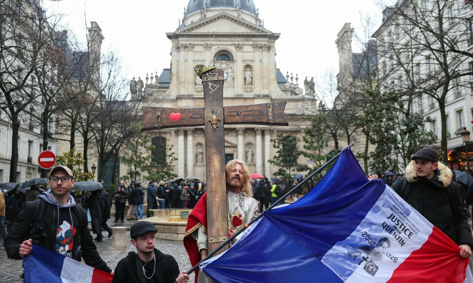 Demonstracija Paryžiuje / ALAIN JOCARD / AFP