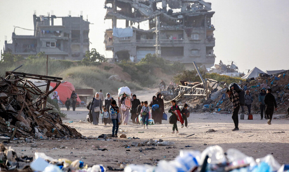 Palestiniečiai / BASHAR TALEB / AFP