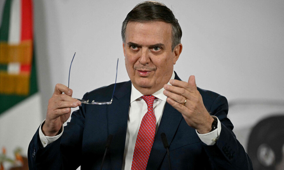 Marcelo Ebrardas / YURI CORTEZ / AFP