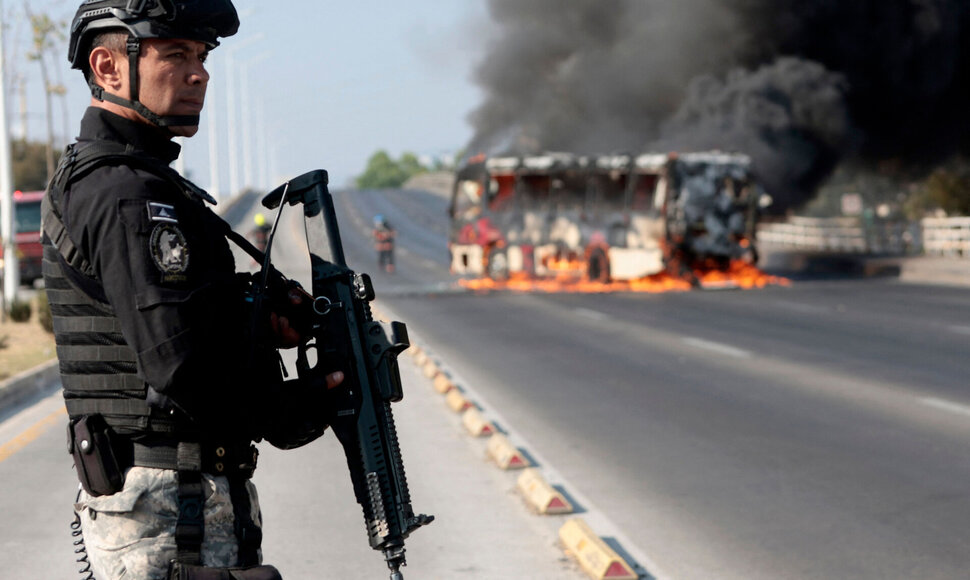 Smurtas Meksikoje / ULISES RUIZ / AFP