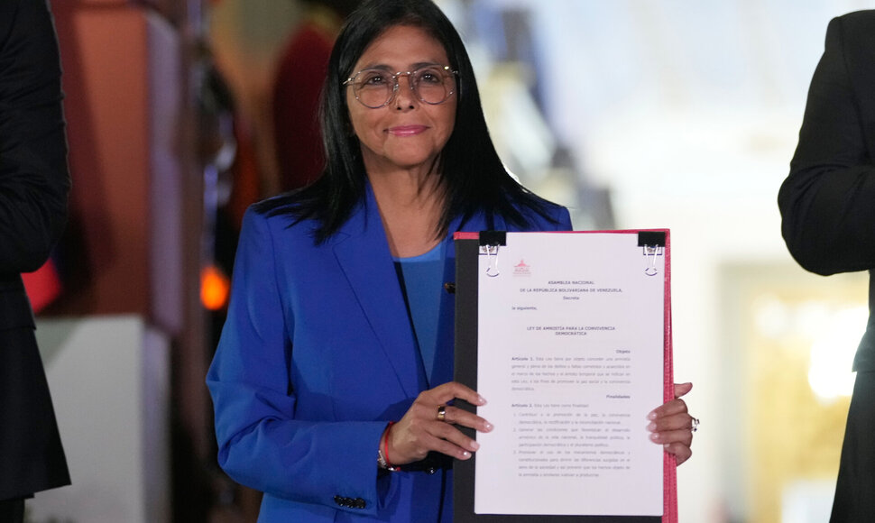 Delcy Rodriguez / / AP
