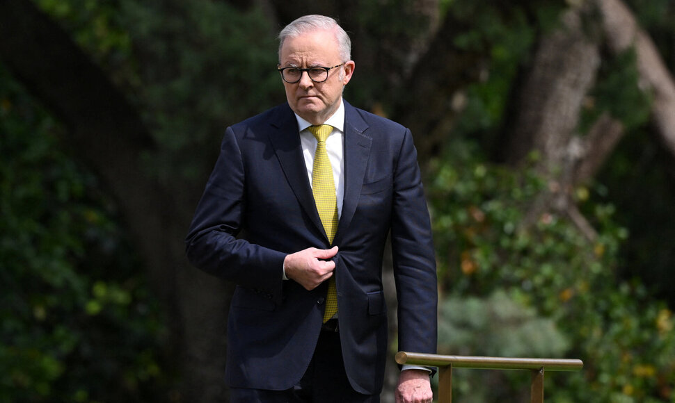 Anthony Albanese'is / LUKAS COCH / via REUTERS