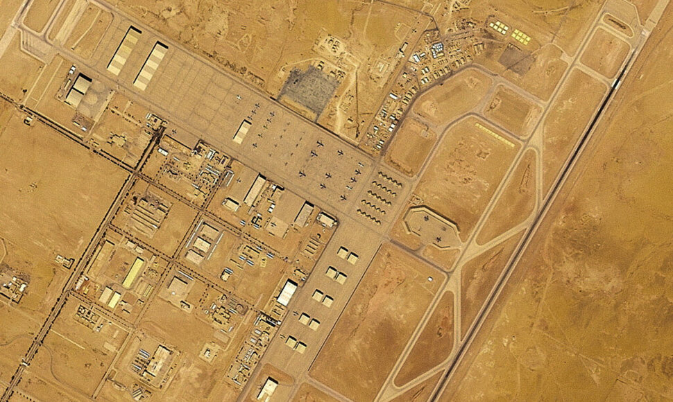 Saudo Arabijos karinė bazė / 2026 PLANET LABS PBC / via REUTERS