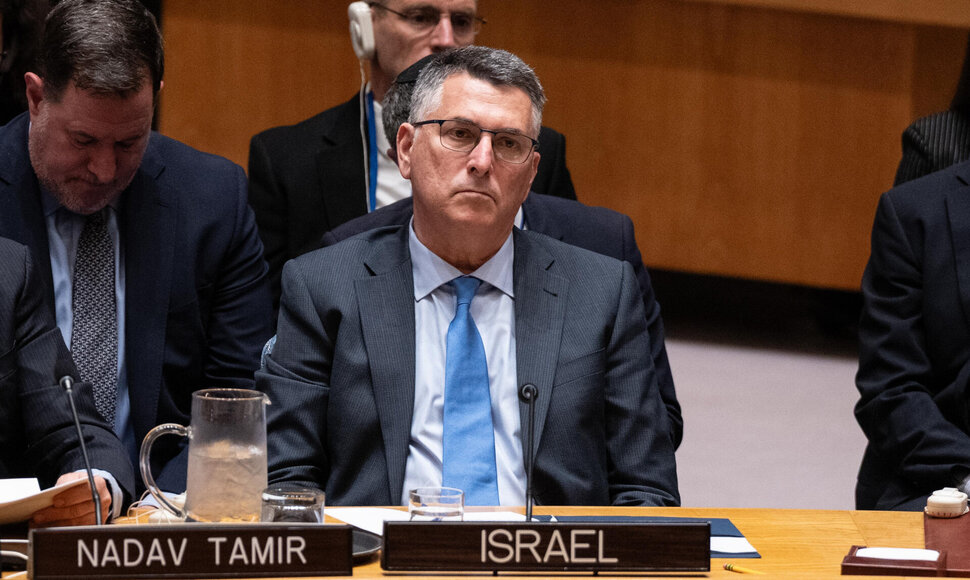 Izraelio delegacija JT saugumo taryboje / Lev Radin / ZUMAPRESS.com
