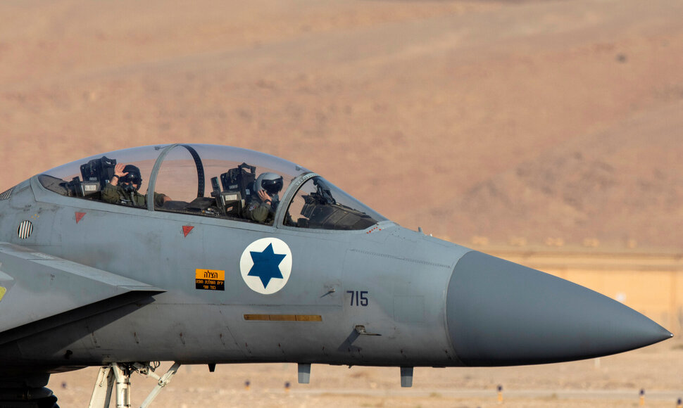 Izraelio naikintuvas / AMIR COHEN / REUTERS