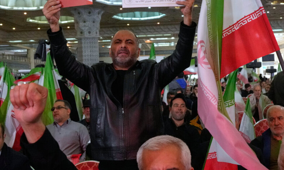 Proiranietiškas protestas / / AP