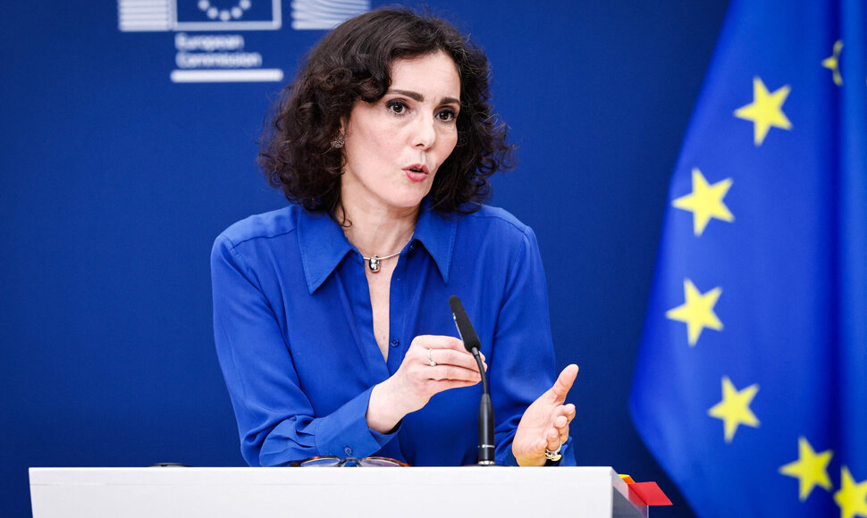 Hadja Lahbib / SIMON WOHLFAHRT / AFP