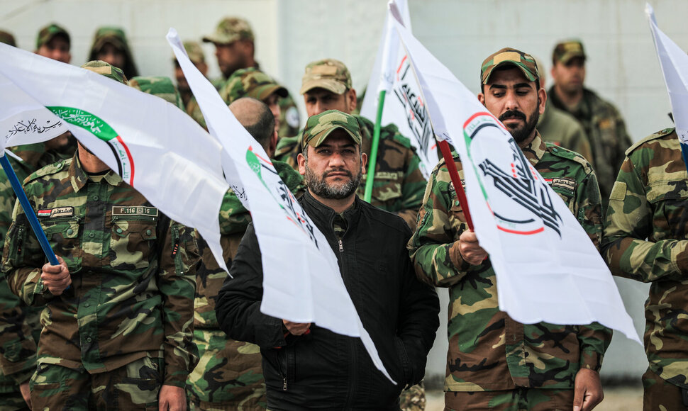 „Hashed al Shaabi“ kariai Irake / Ameer Al-Mohammedawi / dpa/picture-alliance