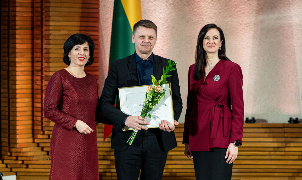 Vyriausybės kultūros ir meno premijų įteikimo ceremonija / Paulius Peleckis nuotr.