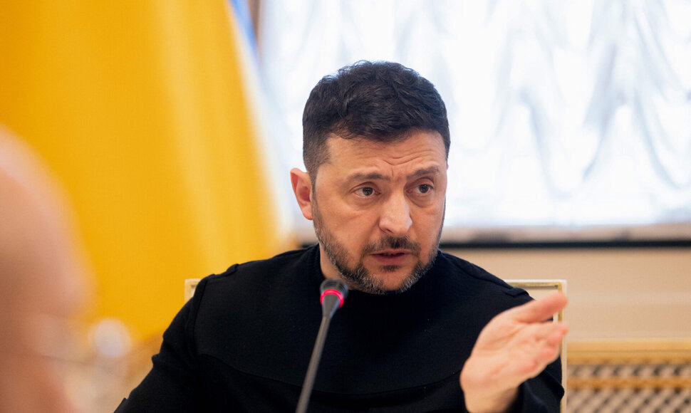 Volodymyras Zelenskis / TETIANA DZHAFAROVA / AFP