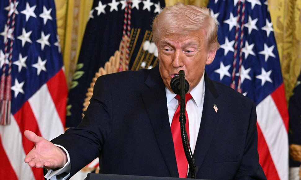 Donaldas Trumpas / JIM WATSON / AFP