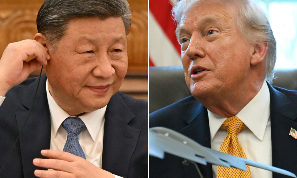 Xi Jinpingas / ADEK BERRY ANNABELLE GORDON / AFP