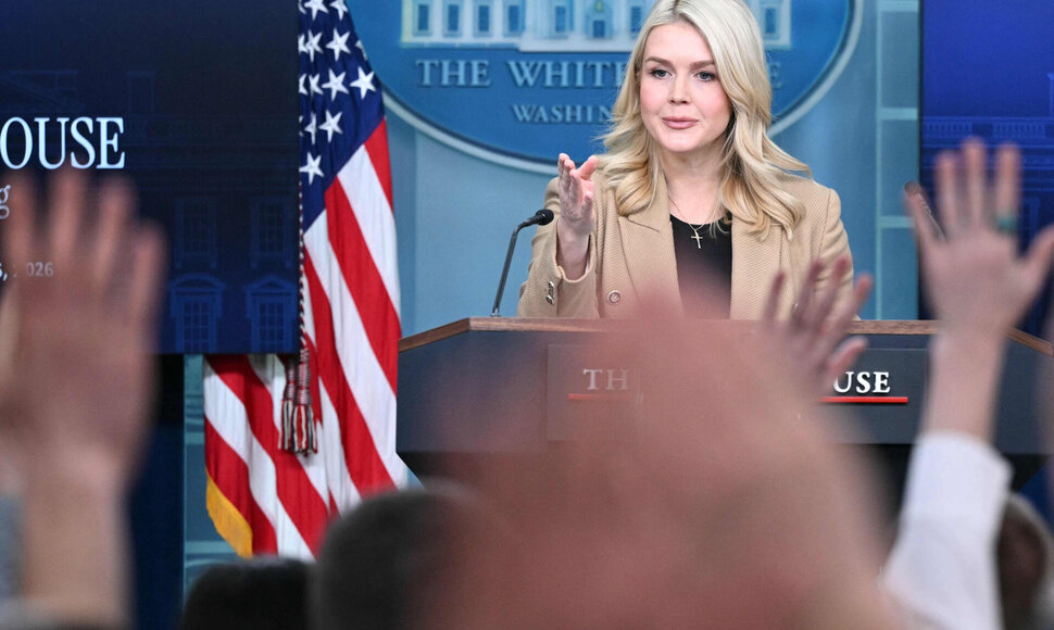 Karoline Leavitt / MANDEL NGAN / AFP