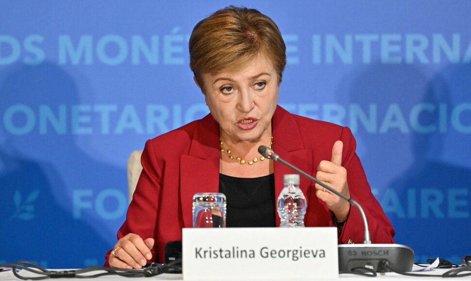 Kristalina Georgieva / ADEK BERRY / AFP