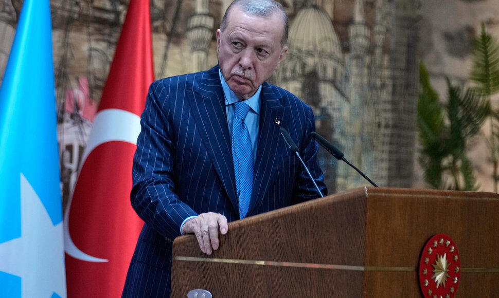 Recepas Tayyipas Erdoganas /  / AP